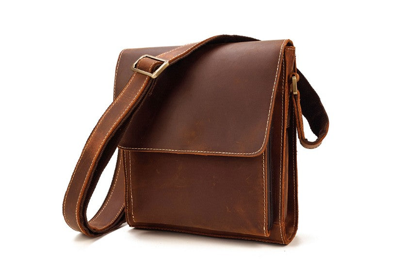 Man Cross Body Men Messenger Bag Man Leather Handbag Single