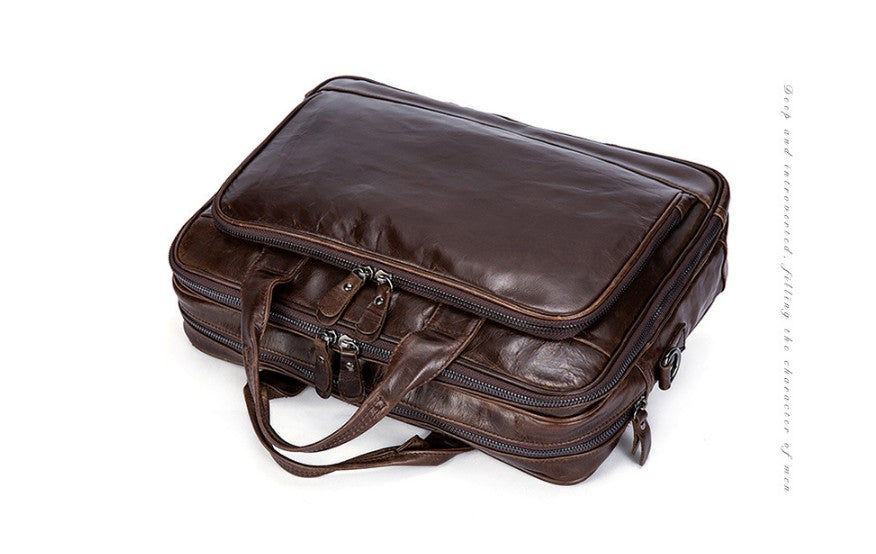 Men's Leather Laptop Bags LeatherNeo