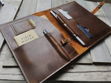Personalizable Leather Macbook Air 15 M1 M2 Case