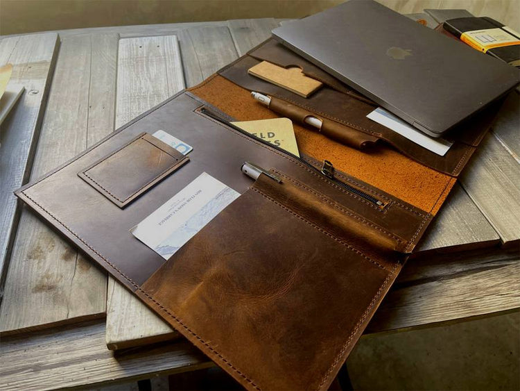 Custom Leather Macbook Air Sleeve Laptop Case