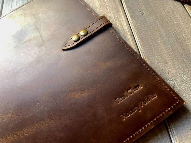 Personalized Designer Macbook Pro 13-Inch Leather Sleeve Case