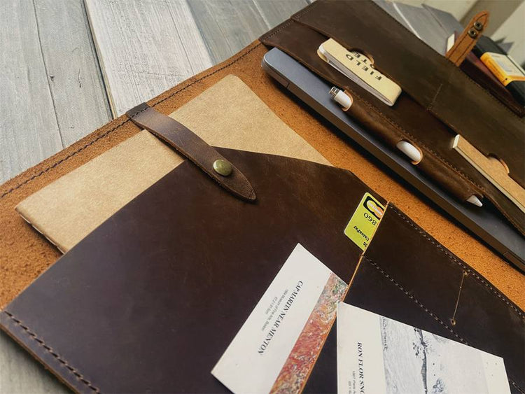 Custom Designer Macbook Pro 13-Inch Leather Sleeve Case