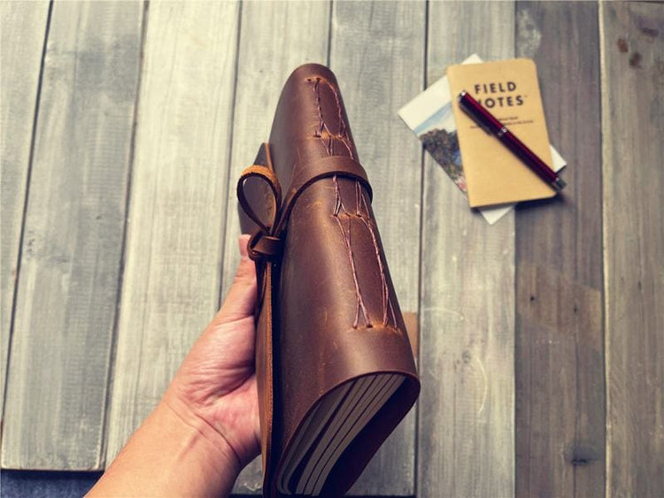 Distressed Leather Bound Journal