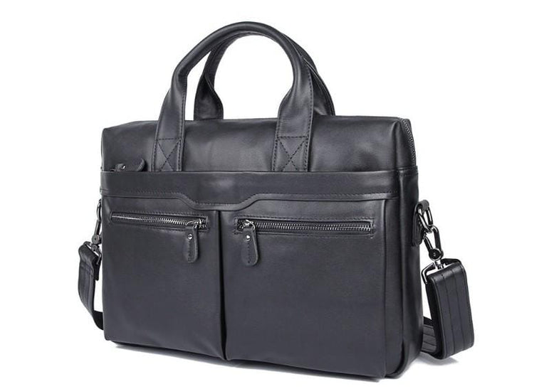 mens leather laptop messenger bag