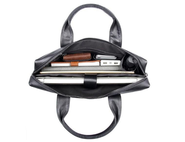 business mens leather laptop messenger bag