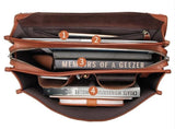 Large Leather Travel Laptop Bags 
