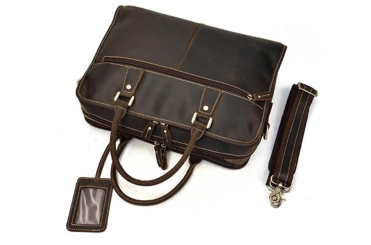 mens leather laptop bags