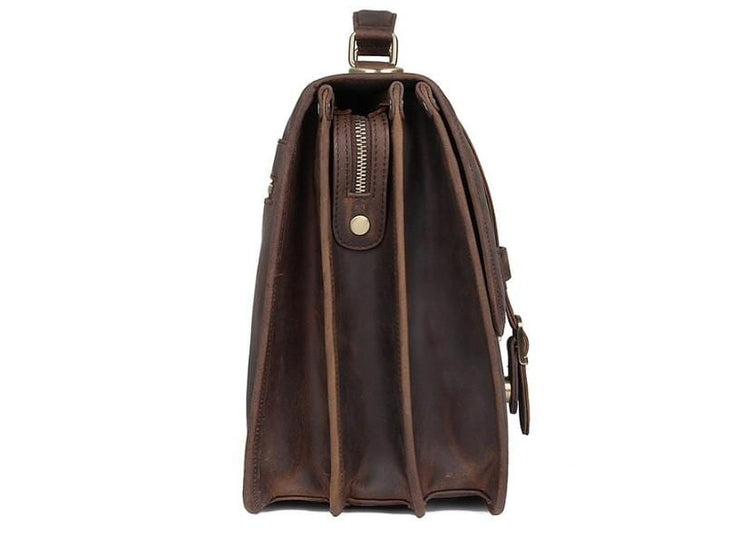 large leather travel women's rolling laptop bag