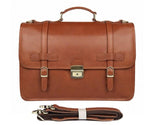 Womens and Mens Large Leather Travel Laptop Bags