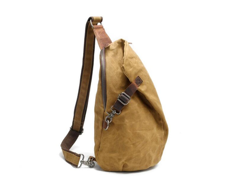 designer chest bag canvas