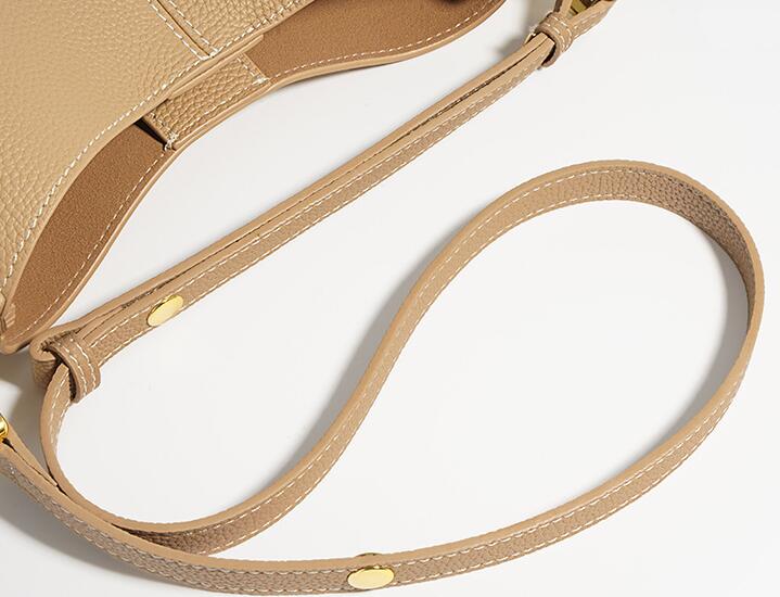 Handmade Women's Small Leather Tote Handbag