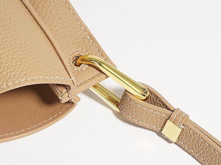 Details Women's Small Leather Tote Handbag