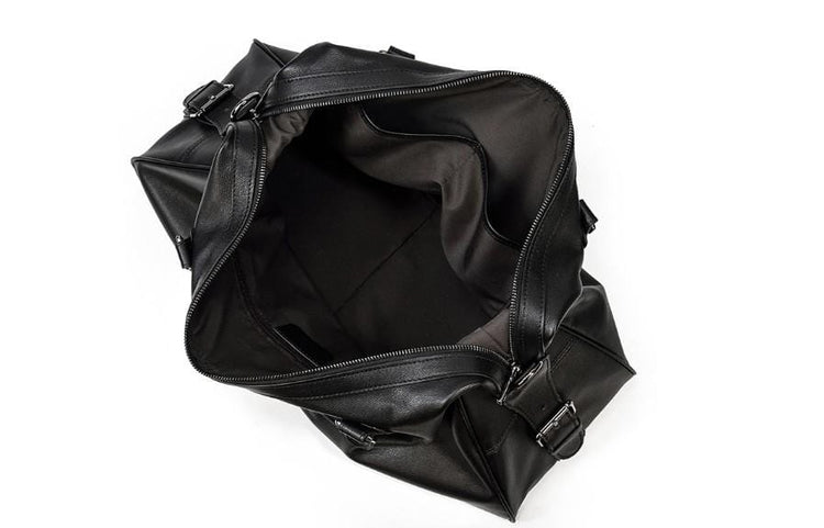 black travel garment bag