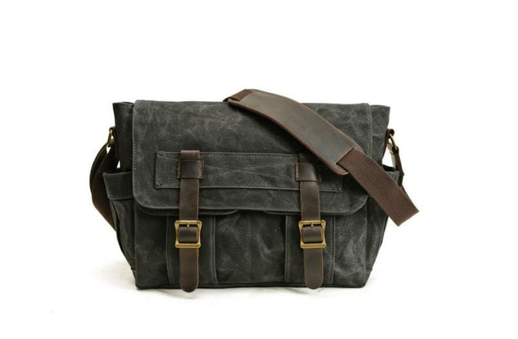 large canvas messenger bag