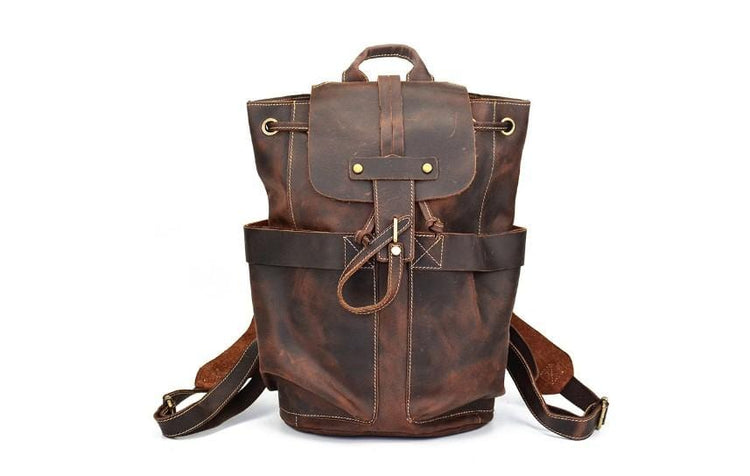 mens convertible leather backpack purse