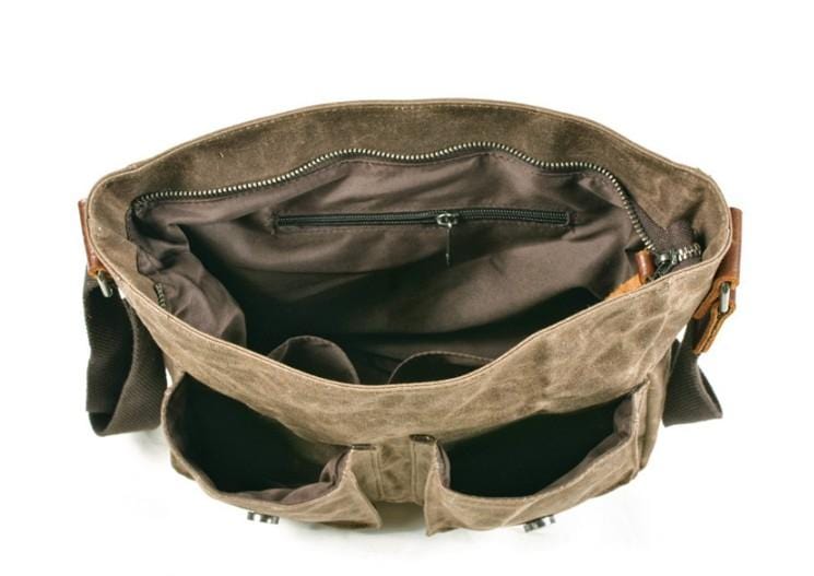 canvas crossbody messenger bag for travel