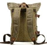 small army green canvas backpack
