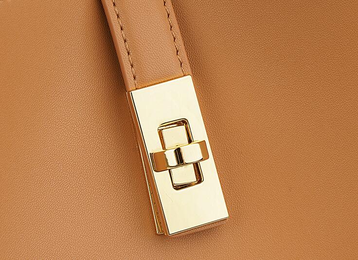 Handmade Small Women's Leather Tote Crossbody Handbag