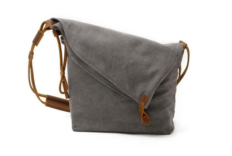 men's retro canvas travel shoulder bags messenger bag