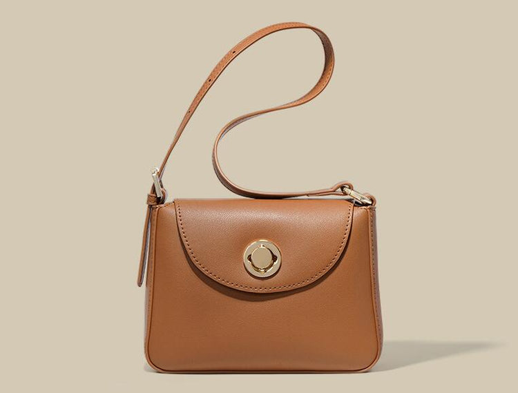 Handmade Brown Small Women's Leather Tote