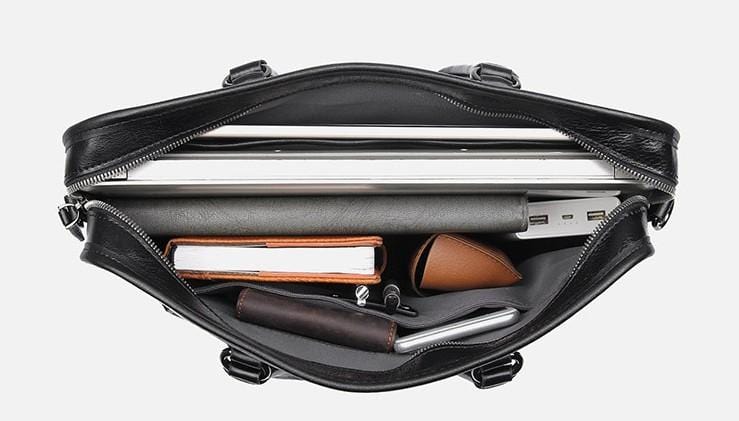 large leather 14 inch laptop bag