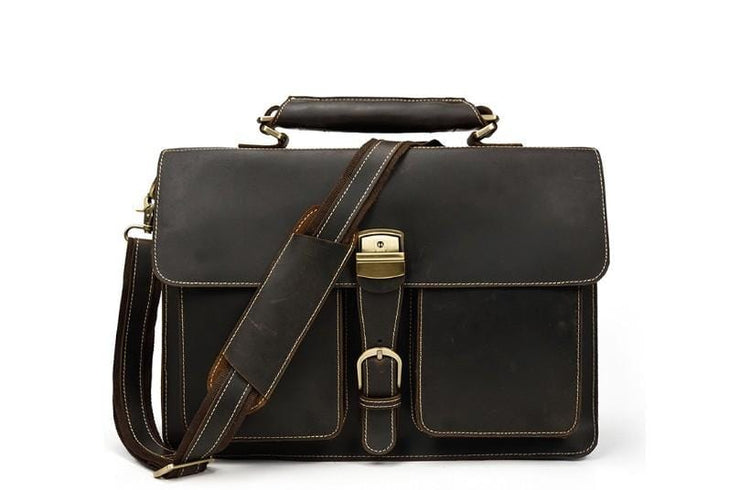 leather laptop bag for men