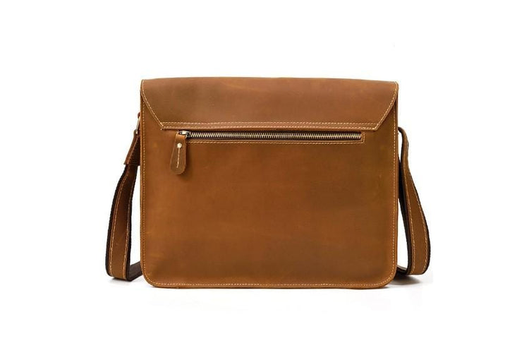 genuine leather messenger bag womens