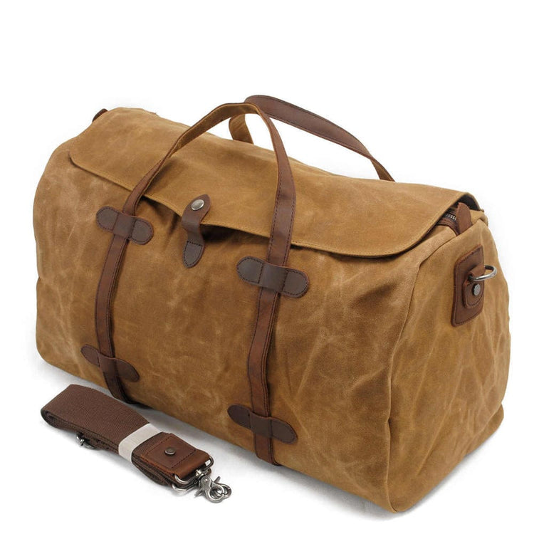 mens canvas duffle bag weekender