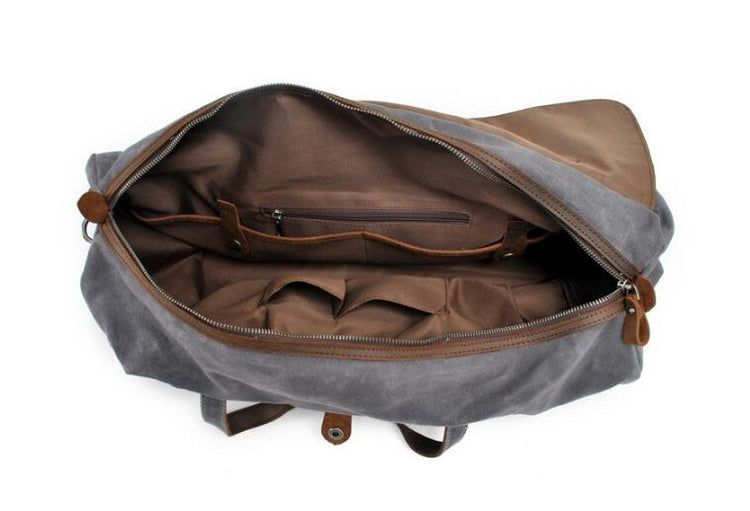 large canvas duffle bag weekender