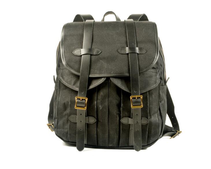 designer Large Womens Canvas Backpack Bag