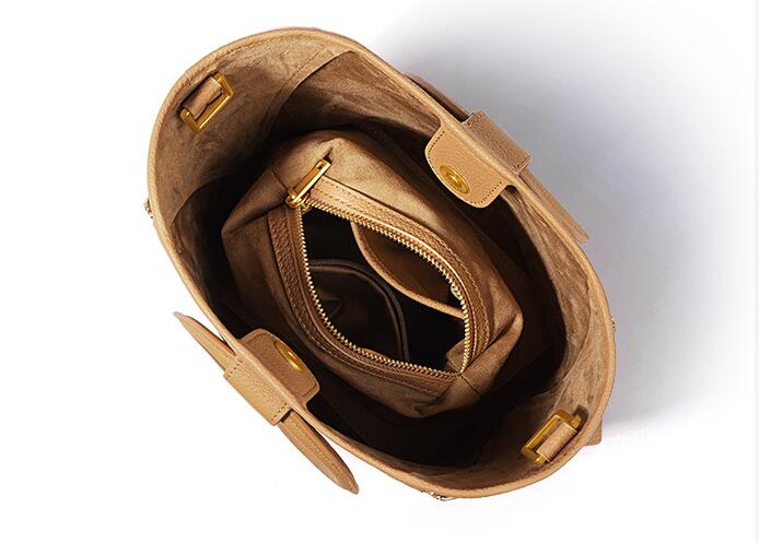 Designer Women's Leather Tote Handbag