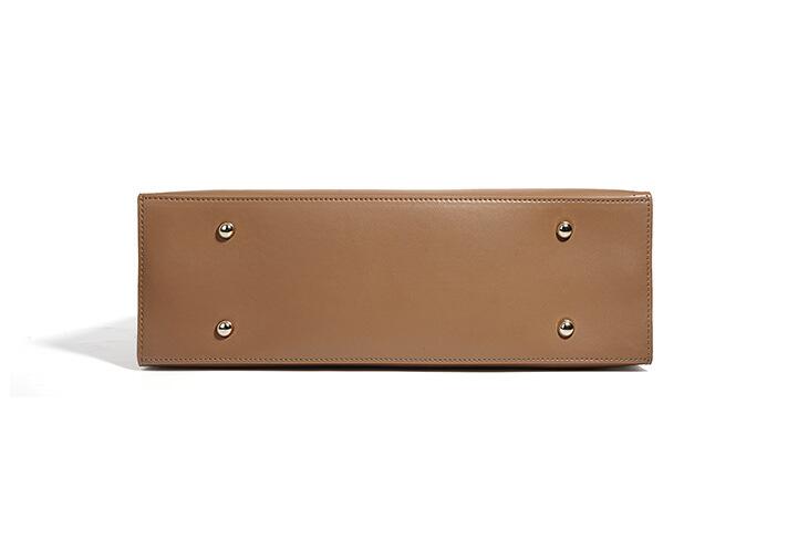 Handmade Leather Shoulder Tote Handbag