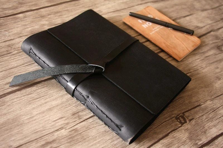 Handmade Leather Unique Wedding Guest Book