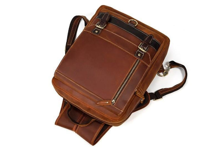 leather backpack purse for girls