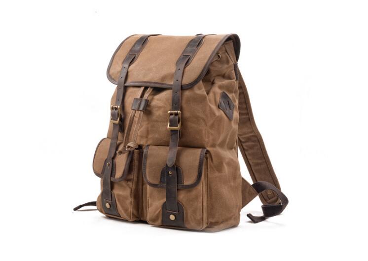 khaki womens canvas bag