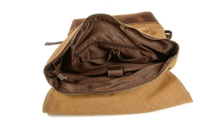 canvas sling backpack