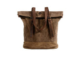 vintage canvas shoulder tote bag womens