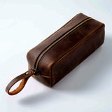 Custom Practical Leather Pencil Case Pen Bag Box