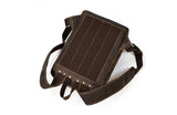 womens leather travel backpack laptop