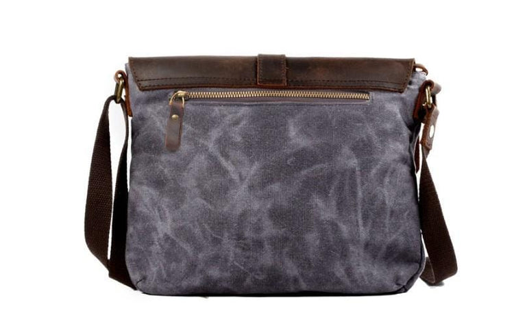 small canvas crossbody messenger bag