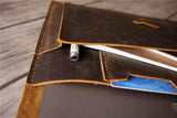 custom laptop sleeve leather 14 inch