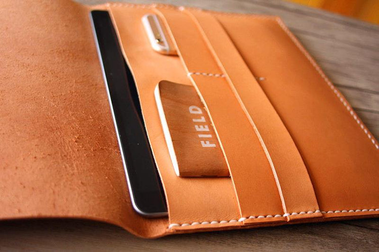 leather custom laptop sleeve