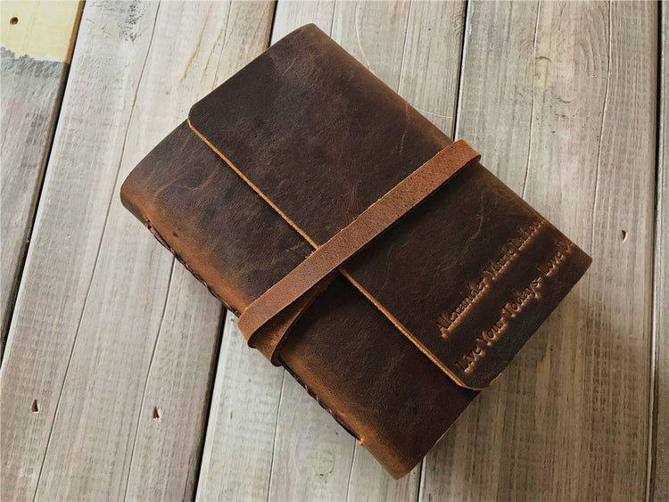 leather pocket notebook