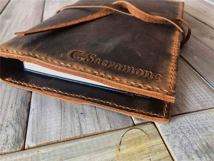 A4 Leather Sketchbook Case