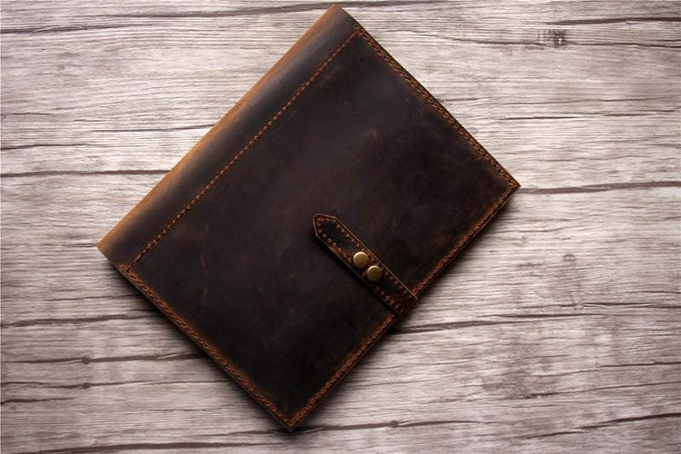 embossed leather padfolio