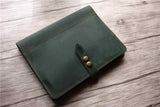 leather monthly planner cover