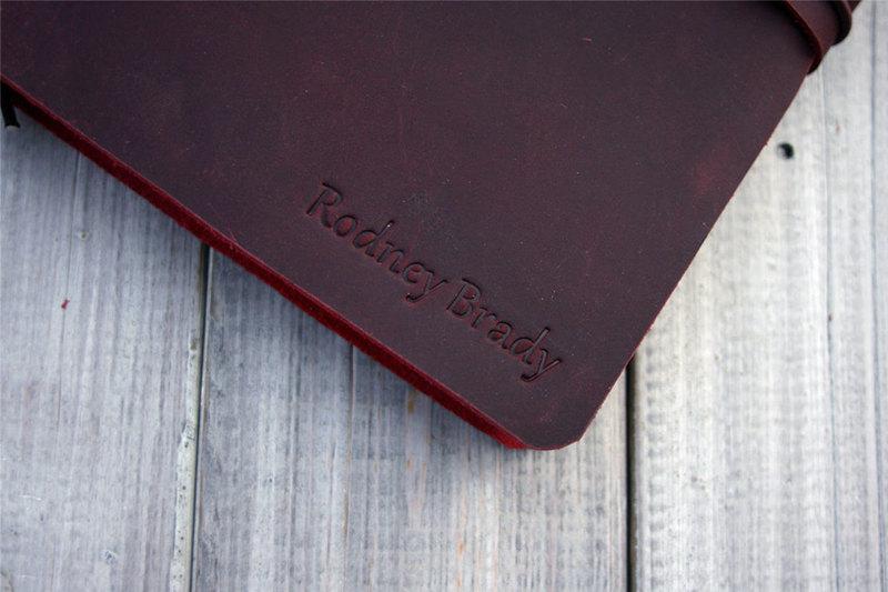 Handmade Leather A5 Traveler's Notebook Cover LeatherNeo