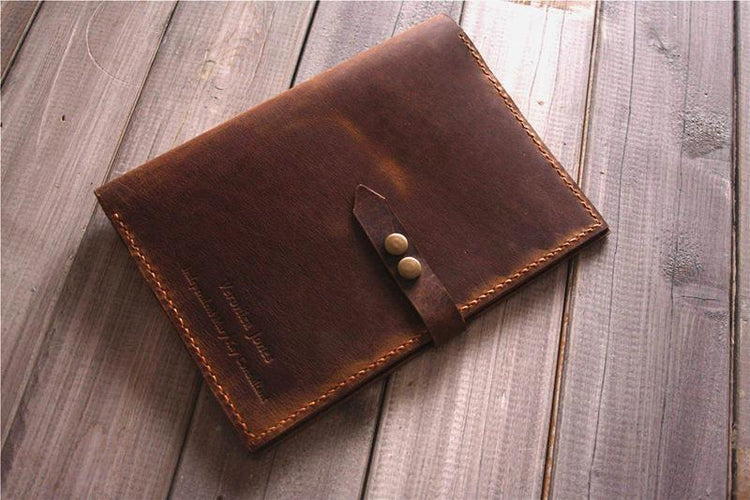 custom leather ipad air case