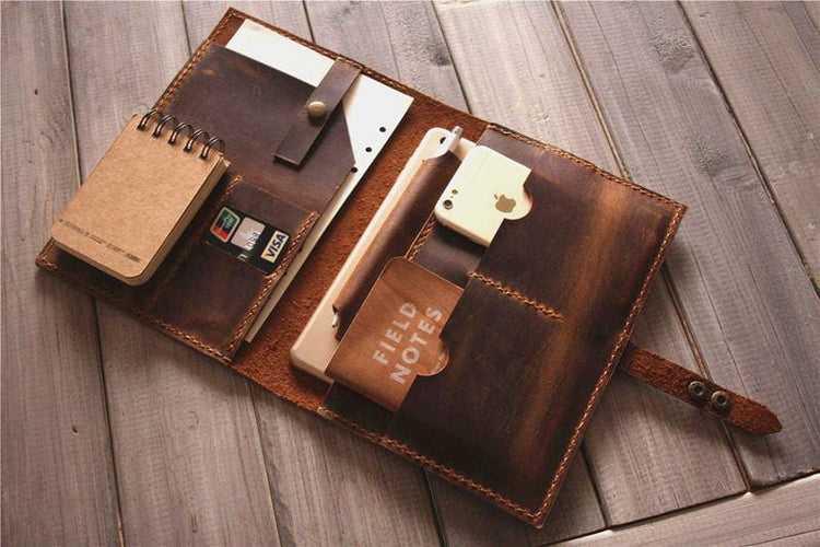 leather ipad pro case with pencil holder