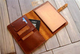 b5 notebook leather cover